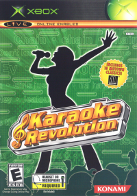Karaoke Revolution Xbox  box art